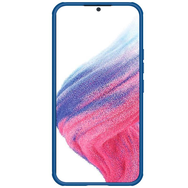 Funda de goma Frosted Pro azul de Nillkin para Samsung Galaxy A54 5G - Ítem3