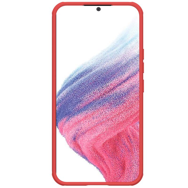 Funda de goma Frosted Pro roja de Nillkin para Samsung Galaxy A54 5G - Ítem3