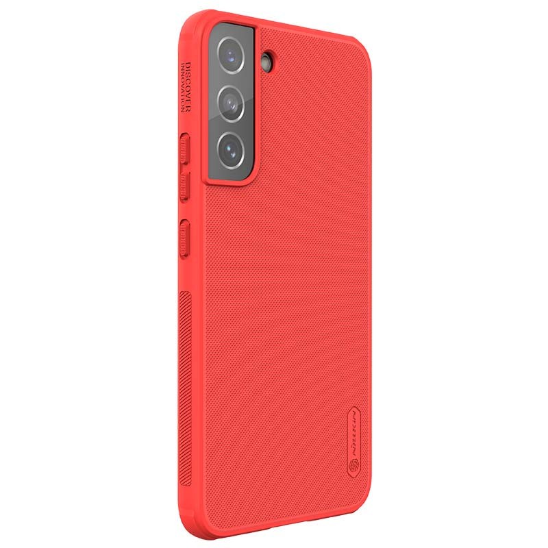 Coque en caoutchouc Frosted Nillkin pour Samsung Galaxy S22+ Rouge - Ítem1