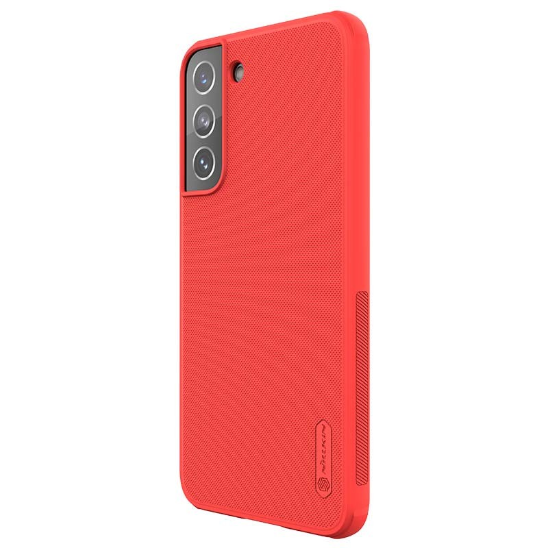 Coque en caoutchouc Frosted Nillkin pour Samsung Galaxy S22+ Rouge - Ítem2