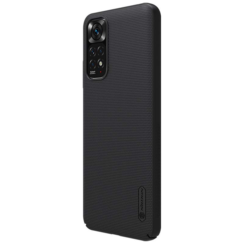 Capa de borracha Frosted de Nillkin para Xiaomi Redmi Note 11 Preto - Item2