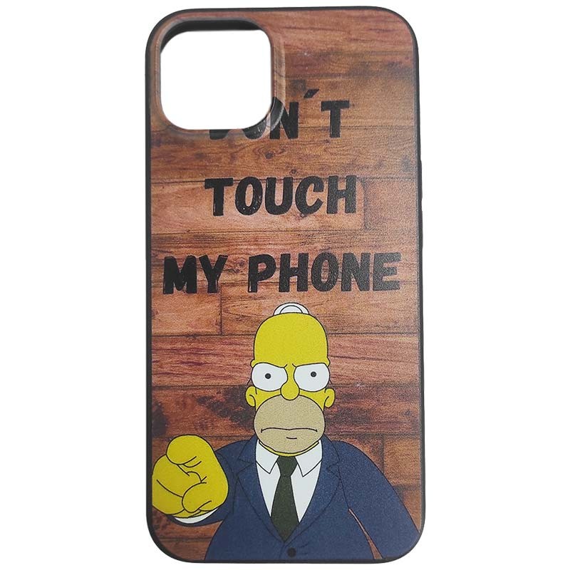 Capa de silicone iPhone 13 Homer - Item