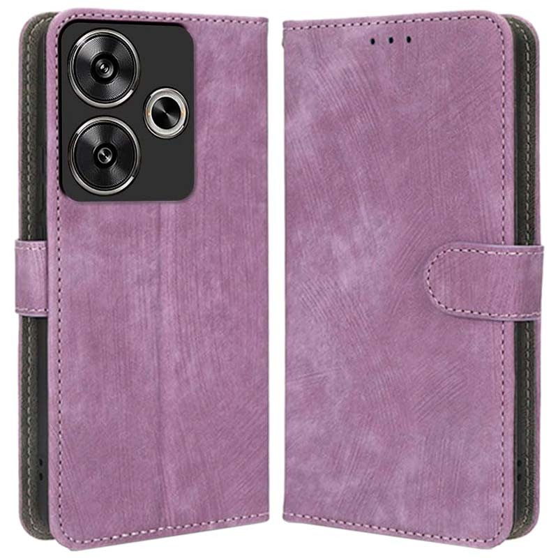 Capa roxa 360º Protection tipo livro para Xiaomi Poco F6 5G - Item