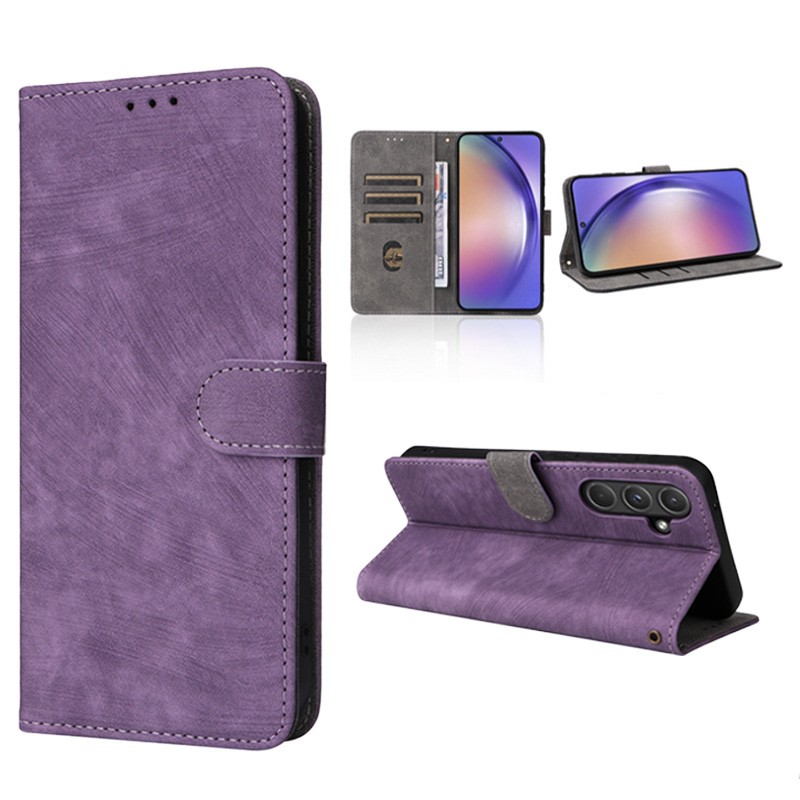 Capa roxa 360º Protection tipo livro para Samsung Galaxy A25 5G - Item1