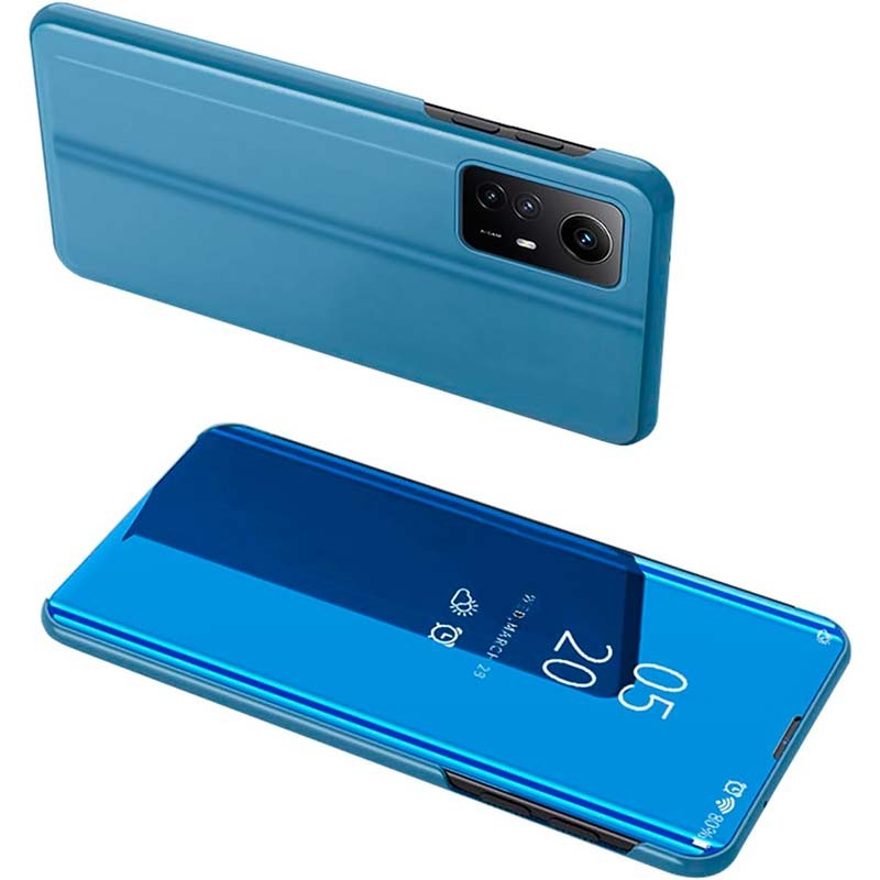 Coque à rabat Smart Mirror pour Xiaomi Redmi Note 12S Bleu - Ítem1