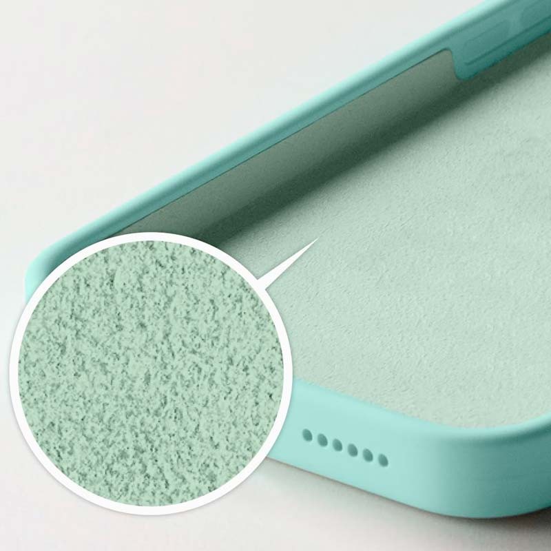 Coque en silicone semi-rigide Liquid Premium turquoise pour iPhone 14 Pro - Ítem2