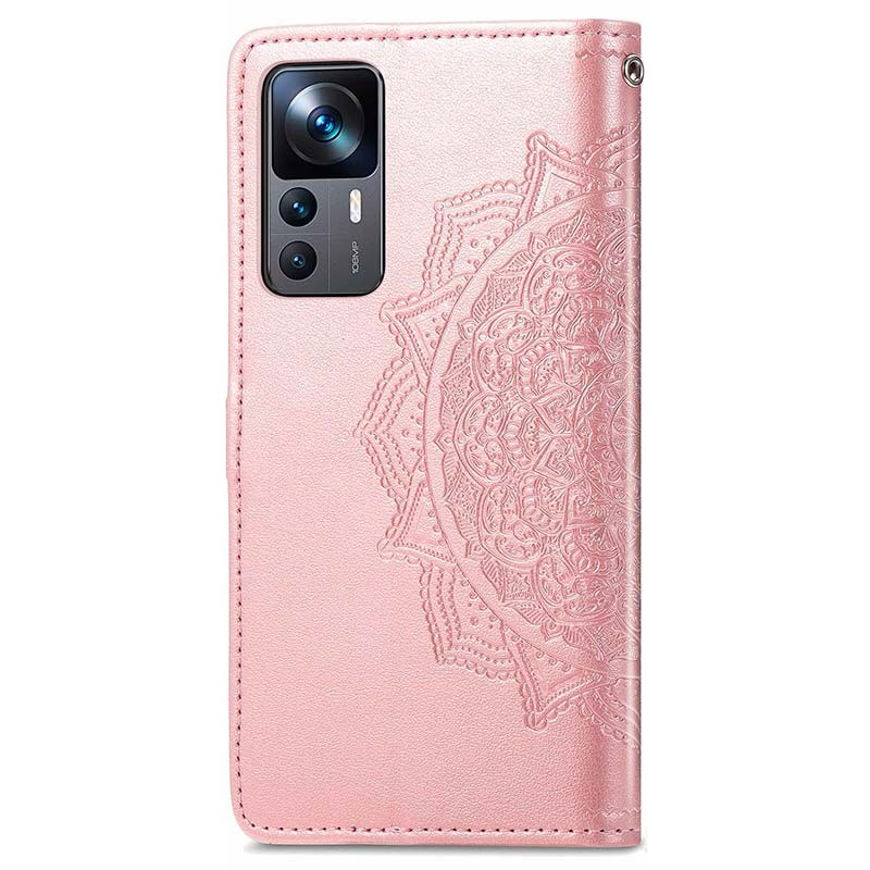 Étui rose de type livre Mandala pour Xiaomi 12T - Ítem1