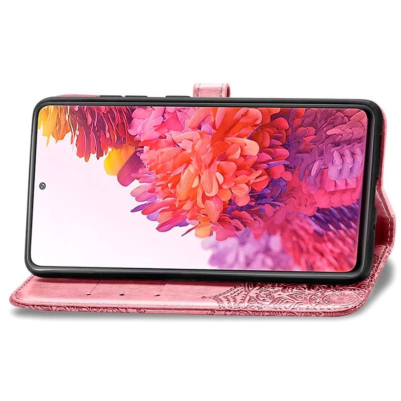 Étui rose de type livre Mandala pour Xiaomi Poco F4 - Ítem3