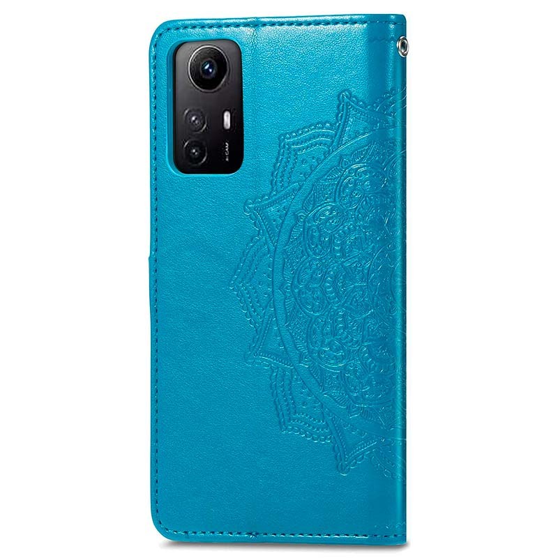 Étui bleu de type livre Mandala pour Xiaomi Redmi Note 12S - Ítem1