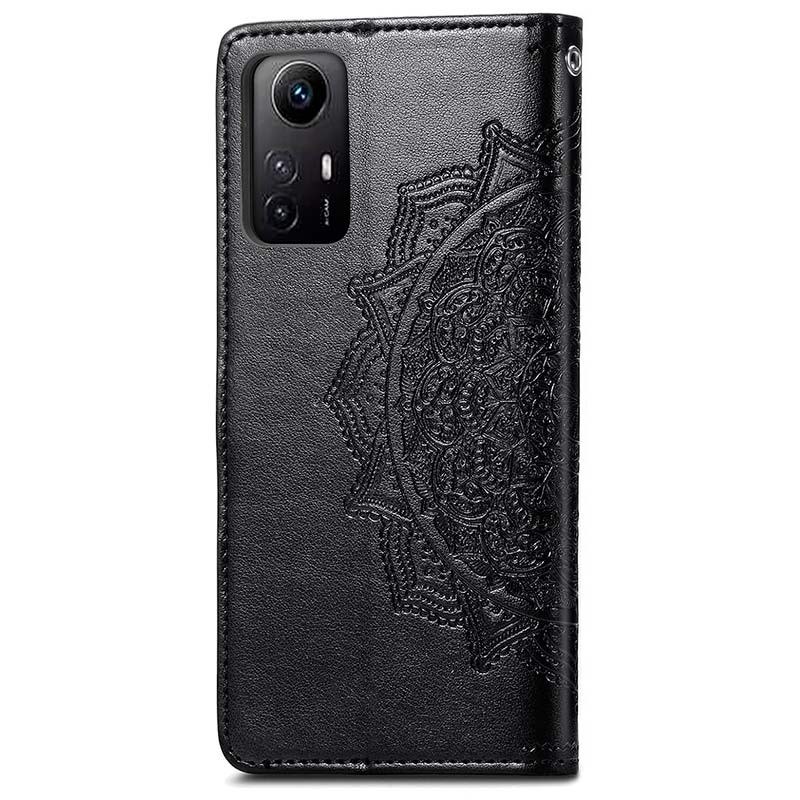 Étui noir de type livre Mandala pour Xiaomi Redmi Note 12S - Ítem1