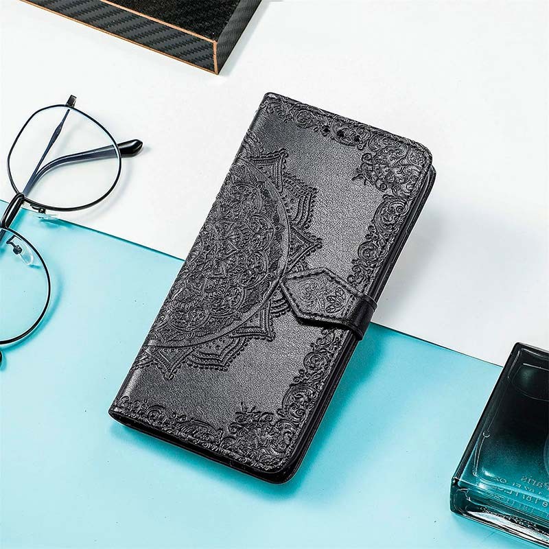 Étui noir de type livre Mandala pour Xiaomi Redmi Note 12S - Ítem3