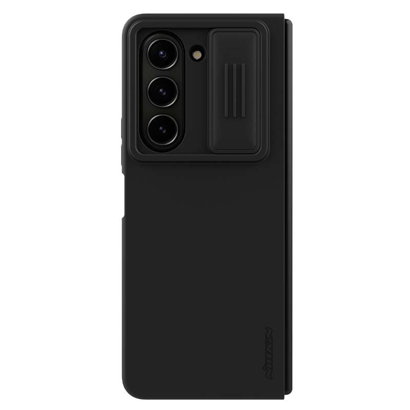 Capa de silicone CamShield Silky preta de Nillkin pour Samsung Galaxy Z Fold5 - Item2