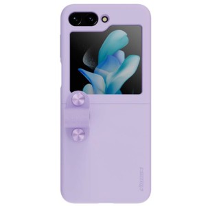 Coque en silicone Flex Flip lavande de Nillkin pour Samsung Galaxy Z Flip5