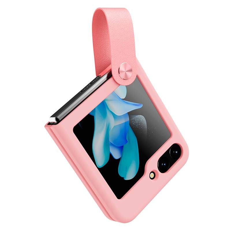 Coque en silicone Flex Flip rose de Nillkin pour Samsung Galaxy Z Flip5 - Ítem4