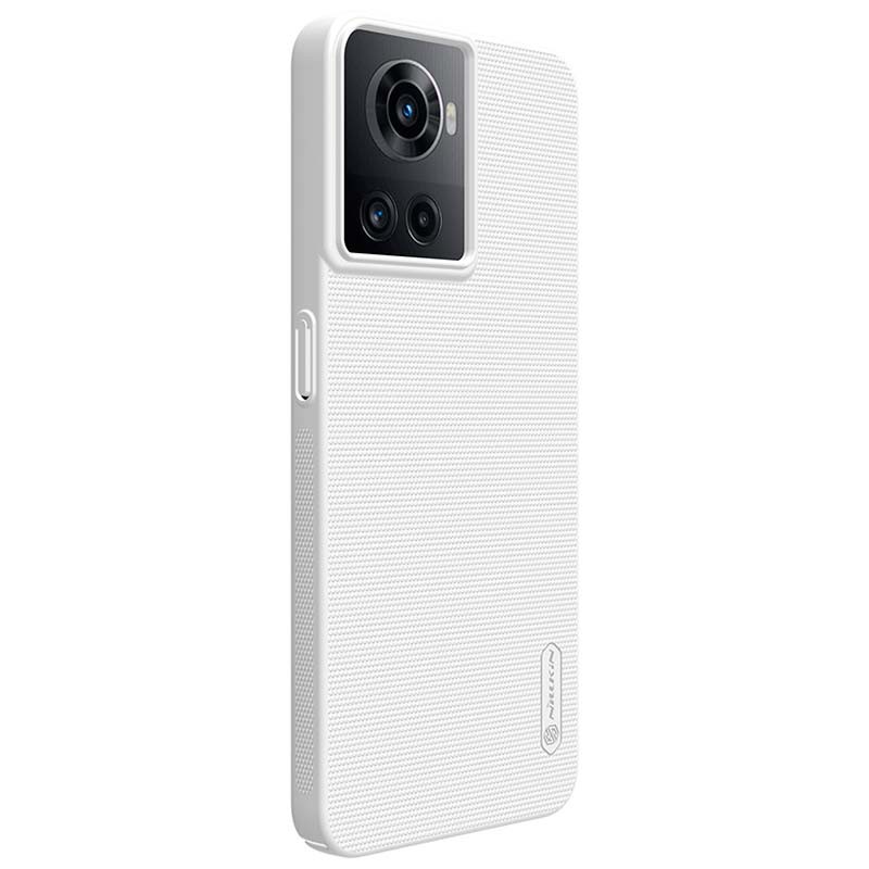 Capa de borracha Frosted de Nillkin para Oneplus 10R 5G Branco - Item1