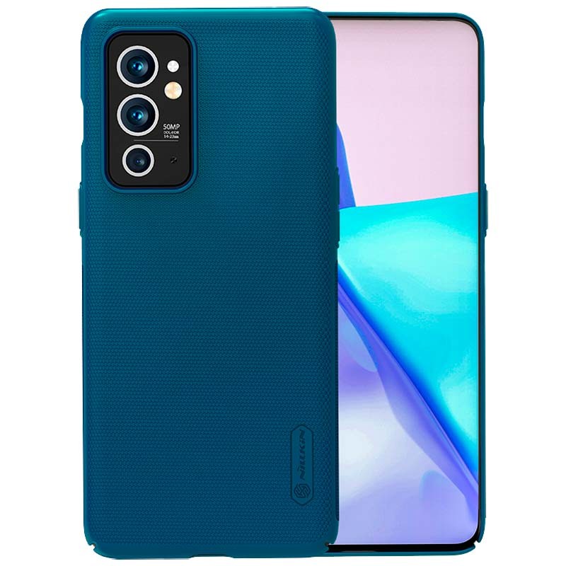 Capa de borracha Frosted de Nillkin para Oneplus 9RT Azul - Item