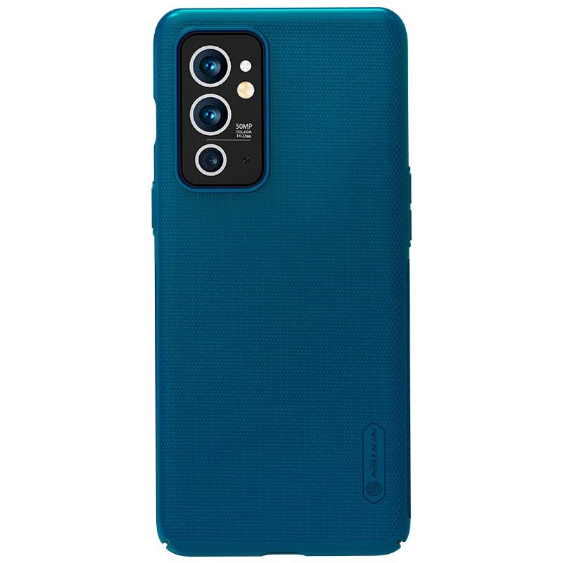 Capa de borracha Frosted de Nillkin para Oneplus 9RT Azul - Item1