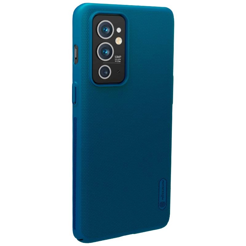 Capa de borracha Frosted de Nillkin para Oneplus 9RT Azul - Item2