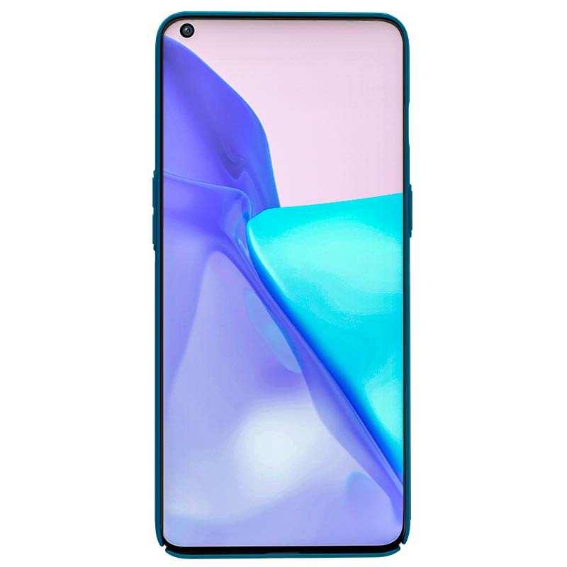 Capa de borracha Frosted de Nillkin para Oneplus 9RT Azul - Item4