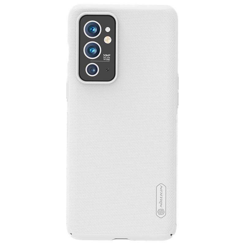 Capa de borracha Frosted de Nillkin para Oneplus 9RT Branco - Item1