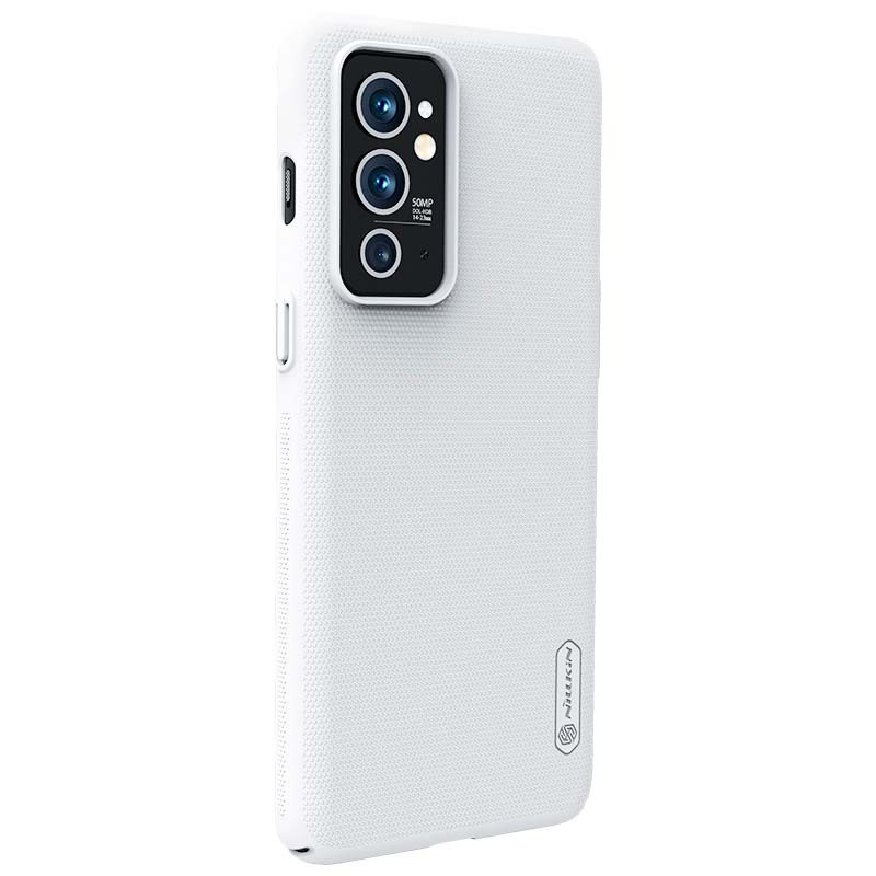 Capa de borracha Frosted de Nillkin para Oneplus 9RT Branco - Item2