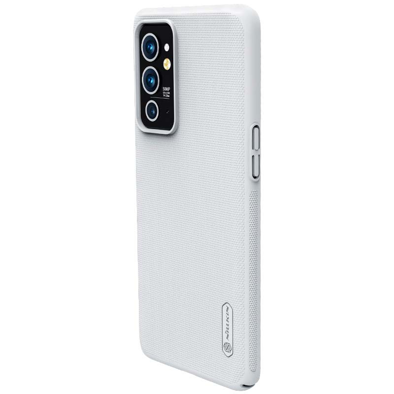 Capa de borracha Frosted de Nillkin para Oneplus 9RT Branco - Item3