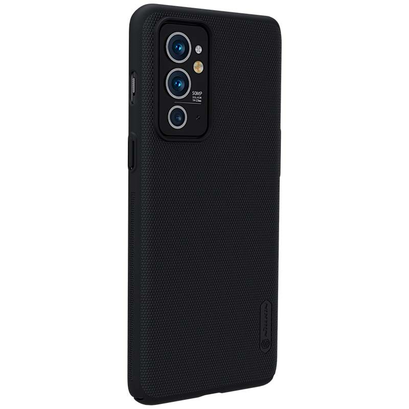 Capa de borracha Frosted de Nillkin para Oneplus 9RT Preto - Item2