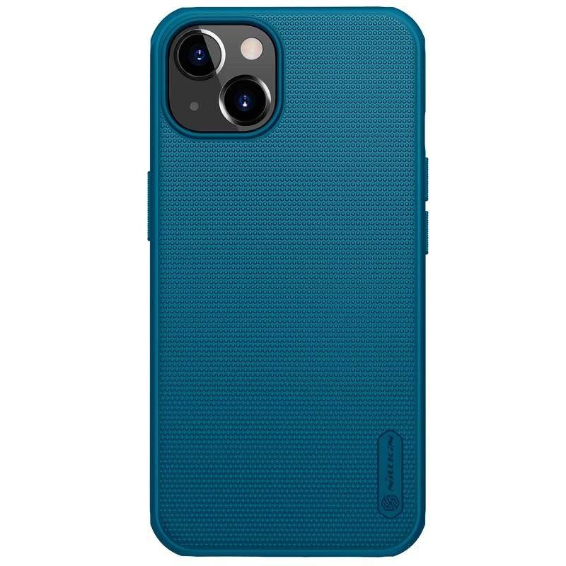 Capa de borracha azul Magnetic Frosted de Nillkin para iPhone 13 - Item