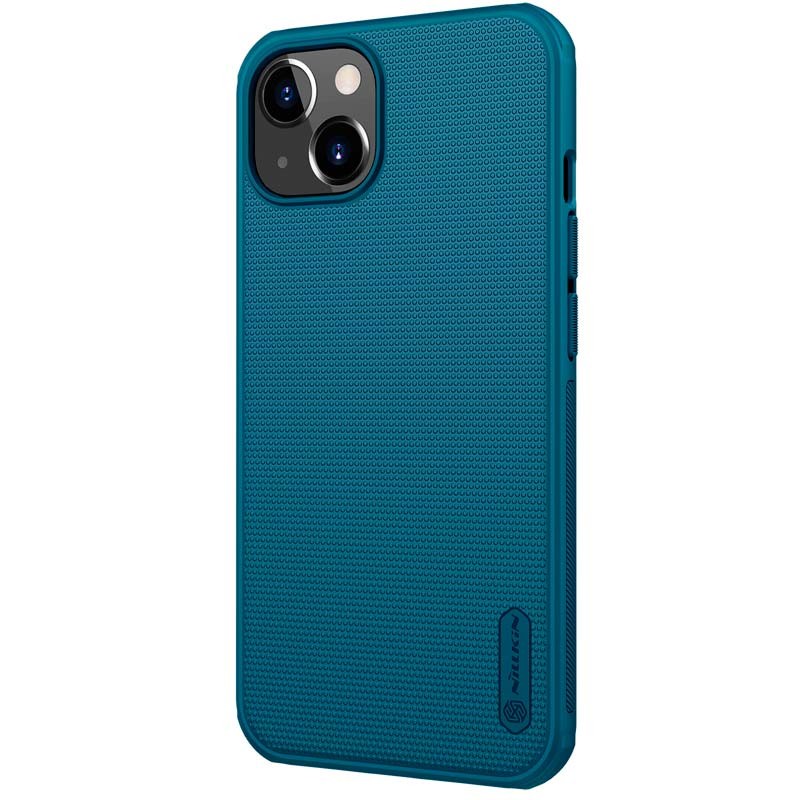 Capa de borracha azul Magnetic Frosted de Nillkin para iPhone 13 - Item1