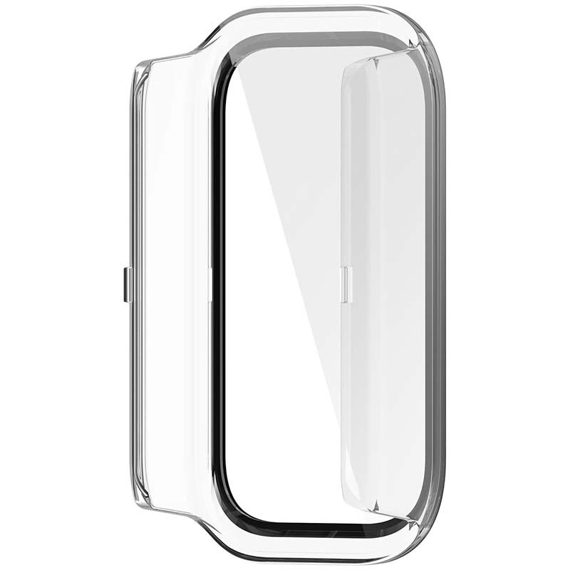 Capa PC + Vidro Temperado Xiaomi Smart Band 9 Active / Redmi Band 3 Transparente - Item4