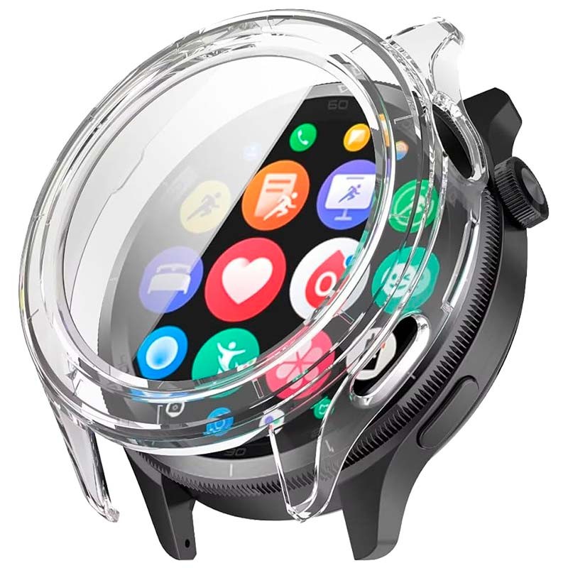 Capa PC + Vidro Temperado Xiaomi Watch S4 Transparente - Item