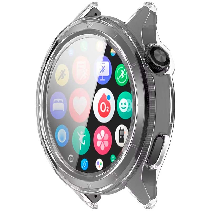 Capa PC + Vidro Temperado Xiaomi Watch S4 Transparente - Item1