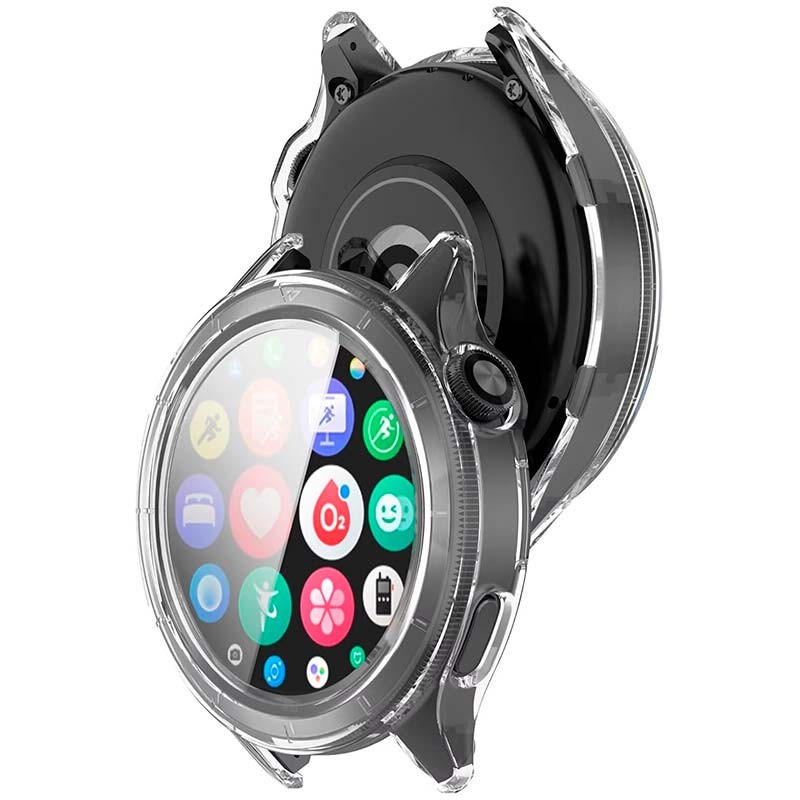 Capa PC + Vidro Temperado Xiaomi Watch S4 Transparente - Item2