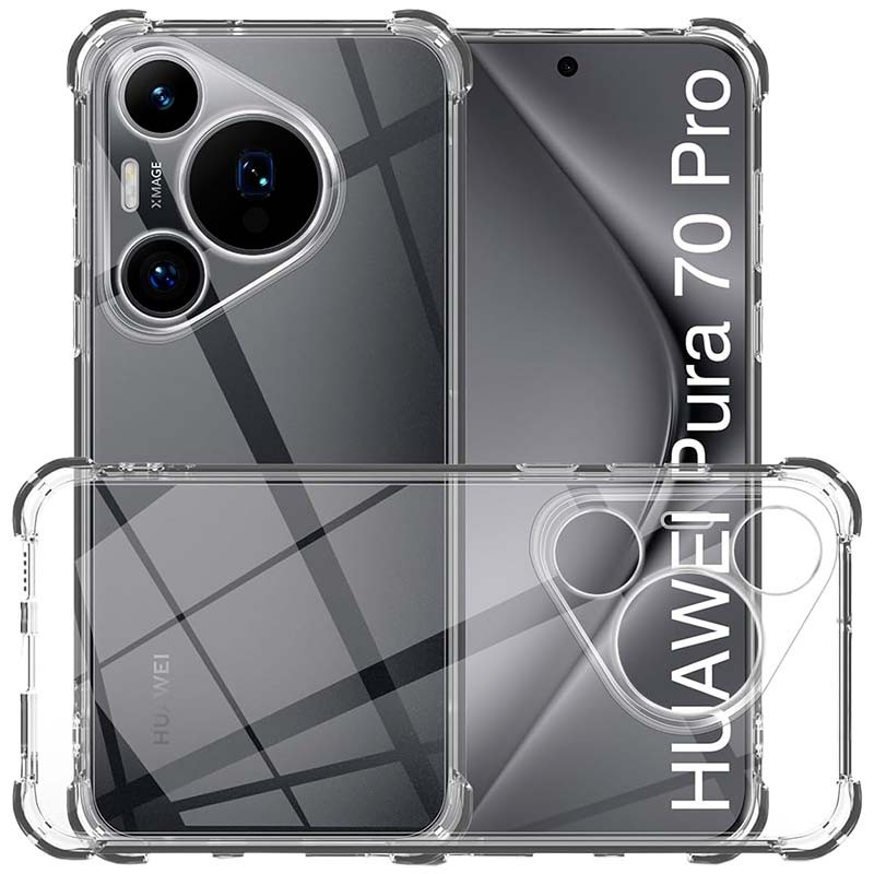 Capa de silicone Reinforced para Huawei Pura 70 Pro 5G - Item