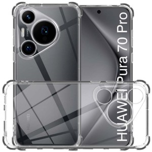 Funda de silicona Reinforced para Huawei Pura 70 Pro 5G