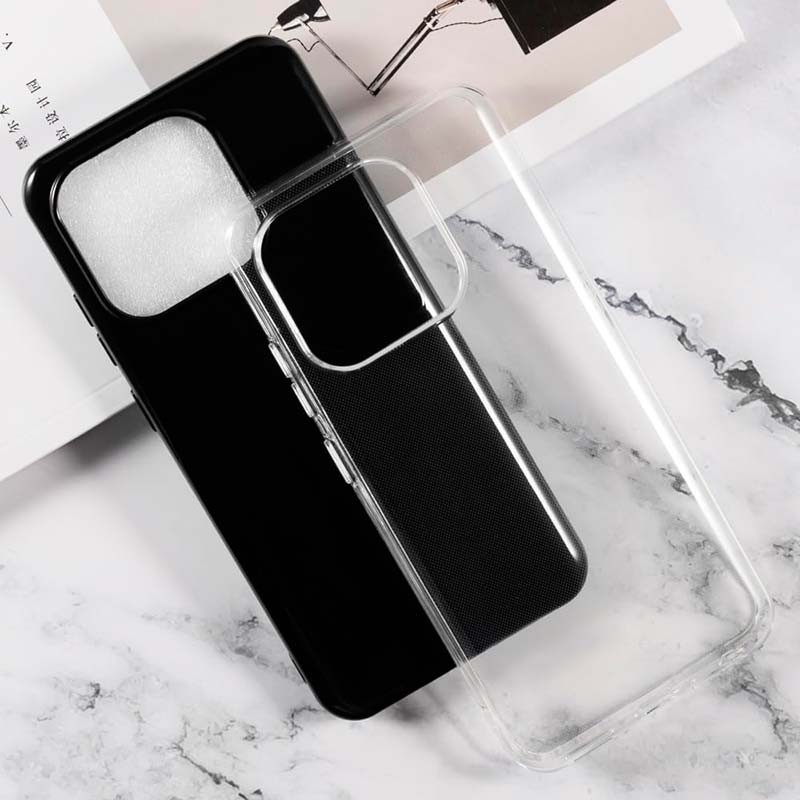 Capa de silicone preta para Blackview Wave 6C - Item4