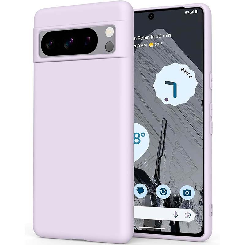 Coque en silicone lavande pour Google Pixel 8 Pro - Ítem