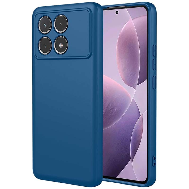 Coque Square Liquid Premium bleu pour Xiaomi Poco F6 Pro 5G - Ítem