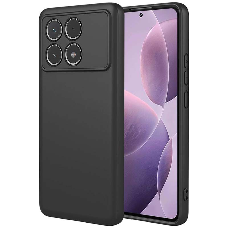 Funda Square Liquid Premium negro para Xiaomi Poco F6 Pro 5G - Ítem