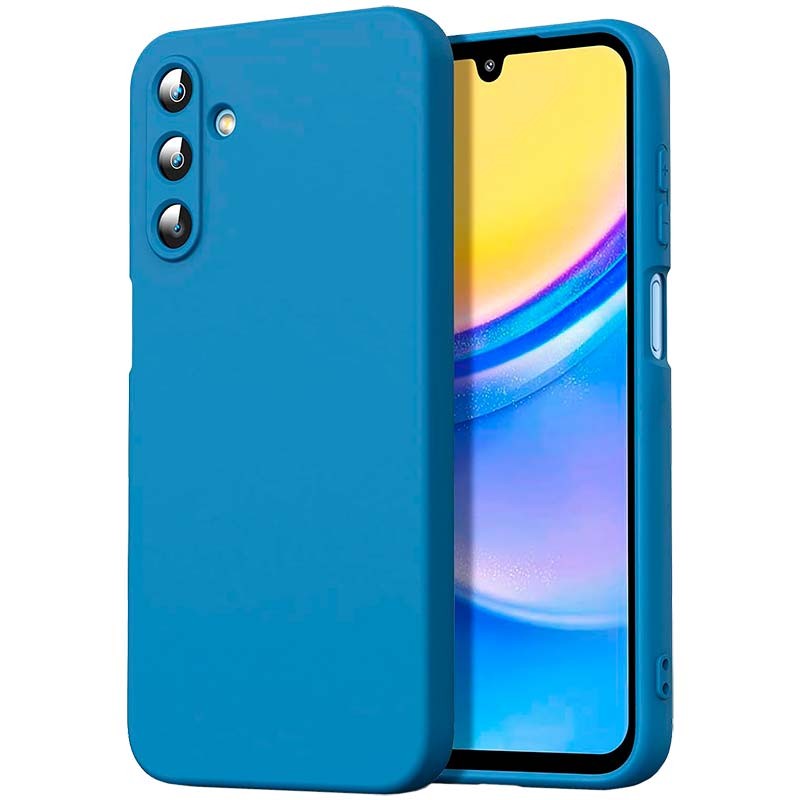 Coque Square Liquid Premium bleu pour Samsung Galaxy A15 - Ítem