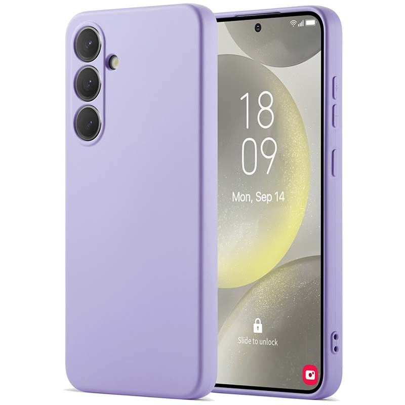 Capa Samsung Galaxy S24 FE 5G Square Liquid Premium Lavanda - Item