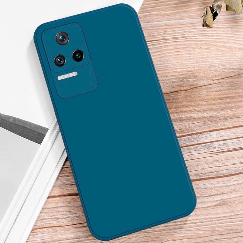 Capa Xiaomi Poco F4 Square Liquid Premium Azul - Item2