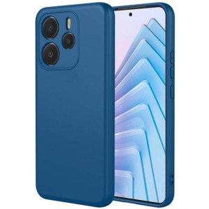 Coque Xiaomi Redmi Note 14 5G Square Liquid Premium Bleu