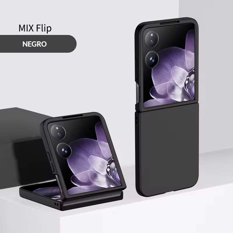 Coque Square Liquid Premium Noir pour Xiaomi Mix Flip 5G - Ítem1