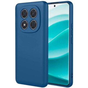 Funda Xiaomi Redmi Note 14 Pro 5G / Poco X7 5G Square Liquid Premium Azul