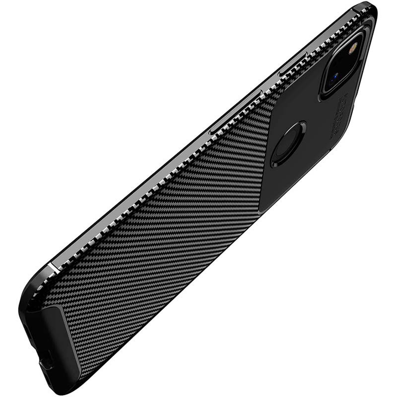 Capa de silicone Super Carbon para Google Pixel 4a - Item4