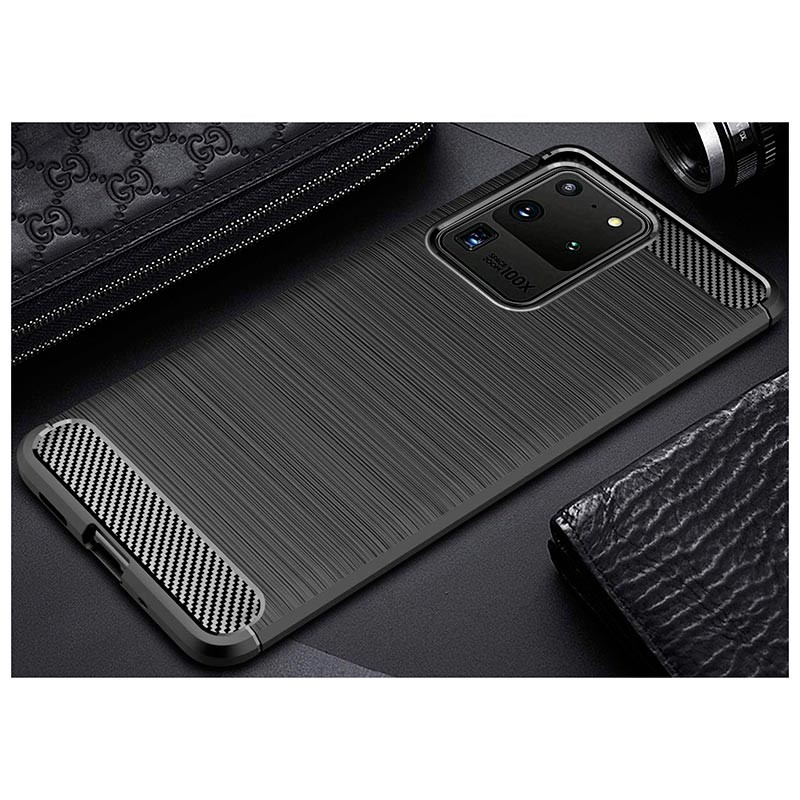 Capa de silicone Carbon Ultra para Samsung Galaxy S20 Ultra - Item7