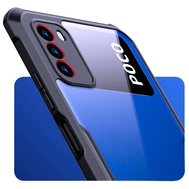CENHUFO Funda Xiaomi Redmi Note 10 5G / Poco M3 Pro 5G, Carcasa Antigolpes  360 Grados con Protector de Pantalla Integrado Robusta Doble Cara Case  Transparente Anti-Amarilleo Completa Capa - Negro : : Electrónica