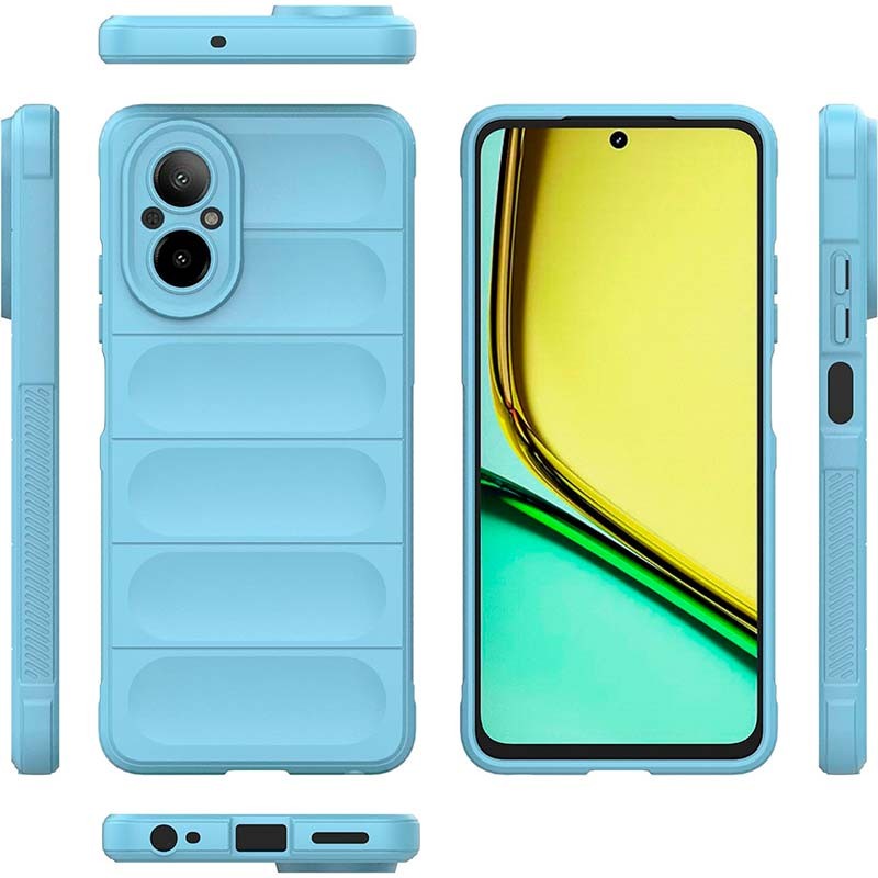 Funda de silicona azul claro Wave para Realme C67 4G - Ítem7