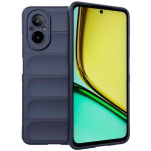 Capa de silicone azul Wave para Realme C67 4G